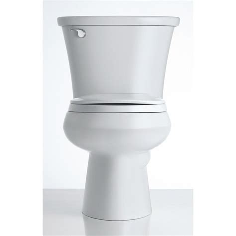 Kohler Wellworth White Round Standard Height Toilet Bowl In The Toilet