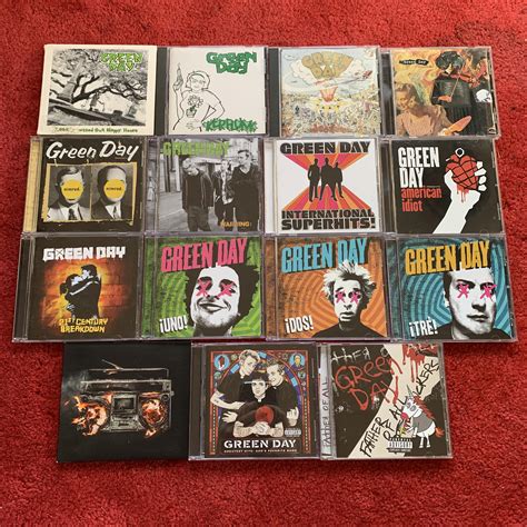 My Green Day Cd Collection Have All The Albums And The Two Main