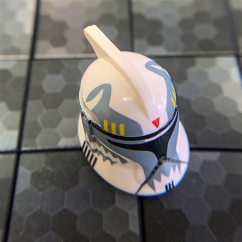 Commander Wolffe Clone Trooper Helmet Phase 1 Grey Clone Army Cus