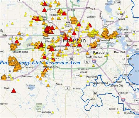 Sam Houston Power Outage Map Map Of World