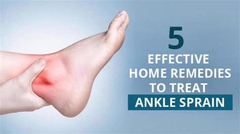 Natural Remedy For Sprained Ankle Ask The Nurse Expert