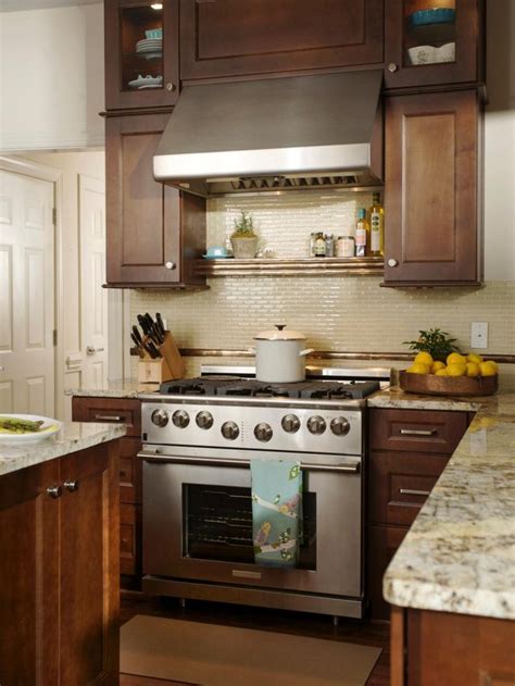 17 brilliant stainless steel stove backsplash ideas. Lovely Kitchen. Under Cabinet Range Hoods: Vivacious ...