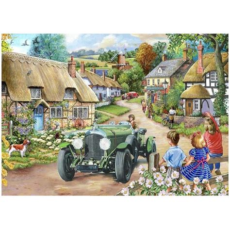 House Of Puzzles Vintage Run Big 500pc Jigsaw Puzzle