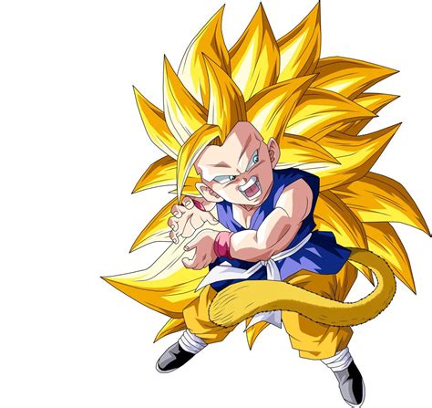 Kid Goku Ssj Gt Personagens De Anime Desenho De Anime