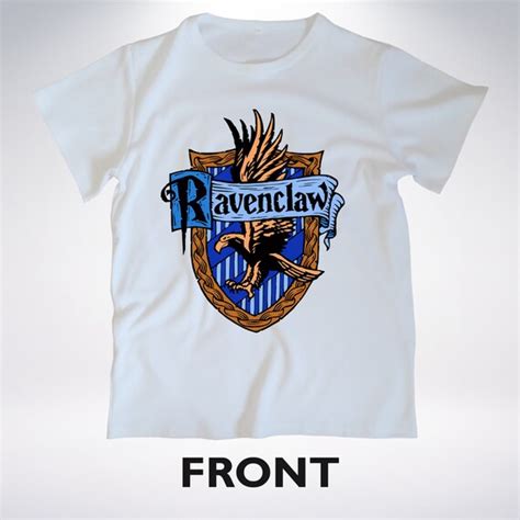 Ravenclaw Tshirt Men Custom Harry Potter House Crest Your Name
