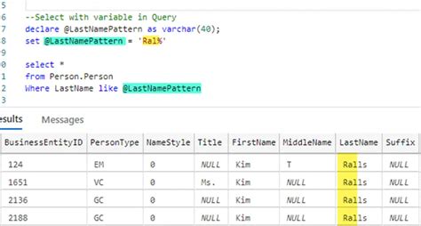 How To Use SQL Variables In Queries Essential SQL