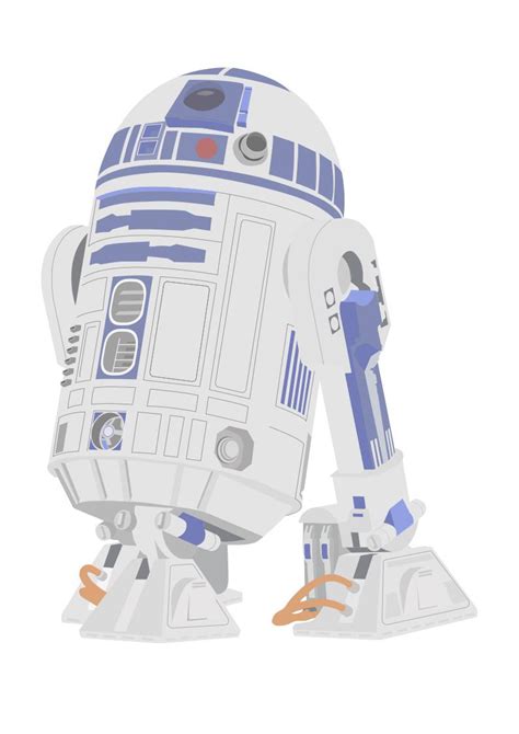 My Vector R2 D2 Rgraphicdesign
