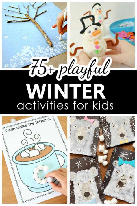 Preschool Winter Theme Activities Fantastic Fun And Learning