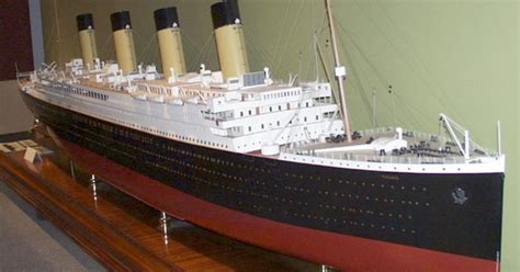 Леонардо дикаприо, кейт уинслет, билли зейн и др. Bassett-Lowke Ltd. Titanic Model | Canada Science and ...