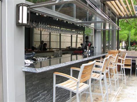 Outdoor Bar Diy Outdoor Bar Outdoor Restaurant Outdoor Bar Table