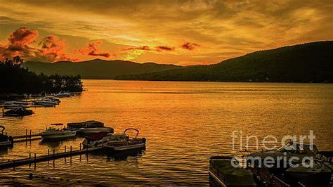 Lake George Sunrise By Claudia M Photography Photography Places To