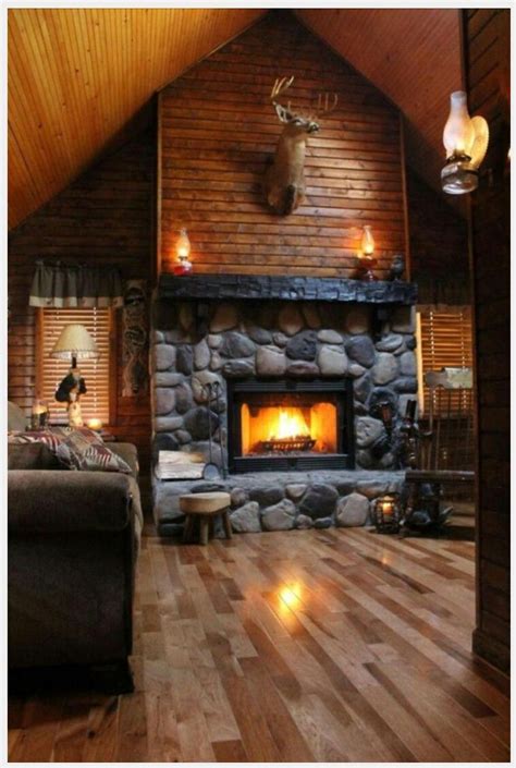 Check spelling or type a new query. Log Cabin Home Interior: Gorgeous Log Cabin Fireplace. I ...