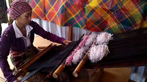 Yakan Cloth Weaving In Basilan Youtube