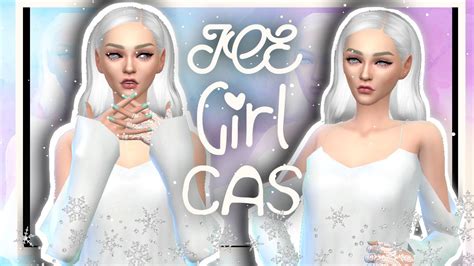 Sims 4 Cas Ice Girl Youtube