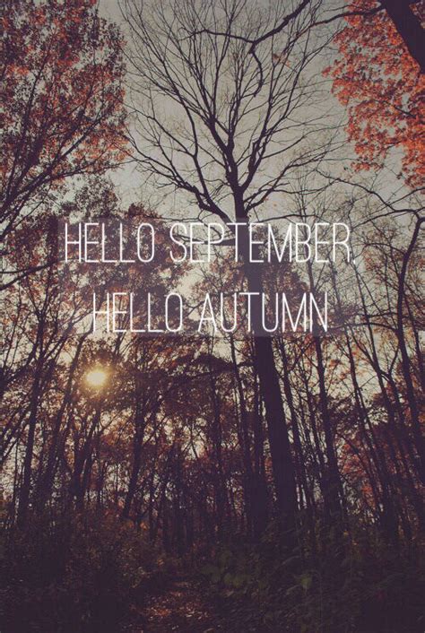 Hello September Hello Autumn Pictures Photos And Images For Facebook