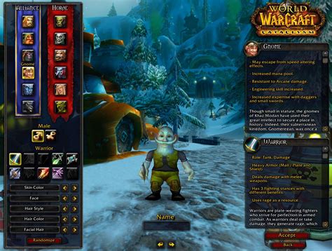 Gnome Warrior Wow Screenshot Gamingcfg