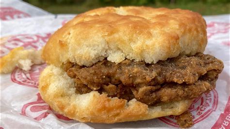 Hardees Country Fried Steak Biscuit Youtube