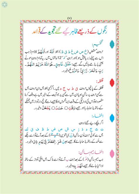 Books › Mushaf Tajweed › The Holy Quran Colour Coded Tajweed Rules