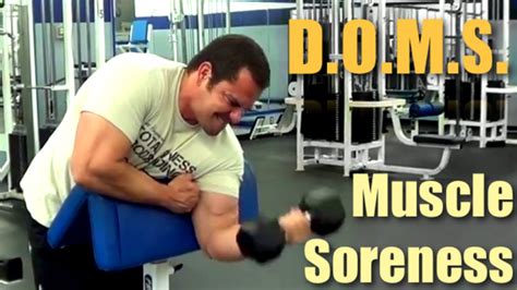 The soreness is felt most strongly 24 to 72 hours after the exercise.12:63 it is thought to be caused by eccentric (lengthening) exercise, which causes. DOMS - Delayed Onset Muscle Soreness - Good OR Bad? - YouTube