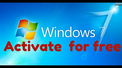 How To Activate Windows 7 Without Activation Key Youtube