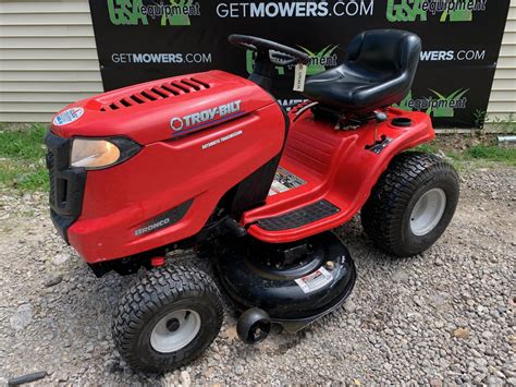 42in Troy Bilt Bronco Riding Lawn Tractor With 20 Hp Kohler Engine