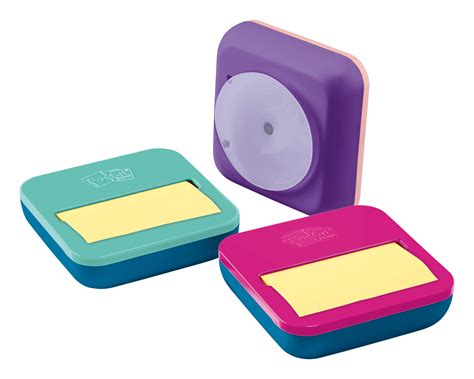 Post It Pop Up Notes Dispenser For 3 X 3 Notes Assorted Colors