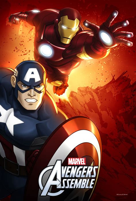 Image Marvels Avengers Assemble Cap Ironman Disneywiki