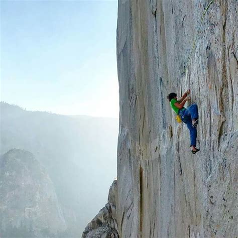 Ondra voleva portare a termina la via in un solo tentativo. Adam Ondra @ El Capitan, Yosemite National Park