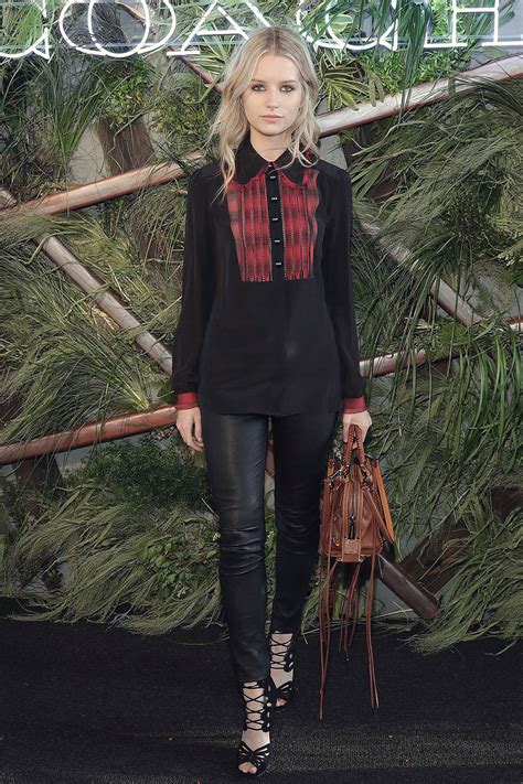 She recently made her modeling debut at the age of 14. Lottie Moss attends the 2016 Coach '#Friends of The High ...