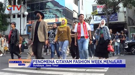 Fenomena Citayam Fashion Week Menular Street Fashion Di Surabaya