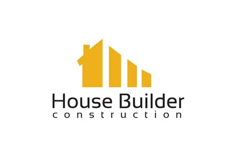 House Builder Logo Template Branding And Logo Templates ~ Creative Market
