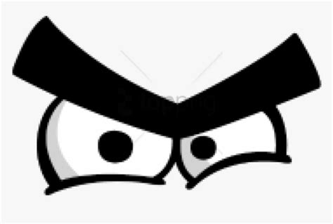 Angry Eyes Cartoon Png Image With Transparent Background Angry