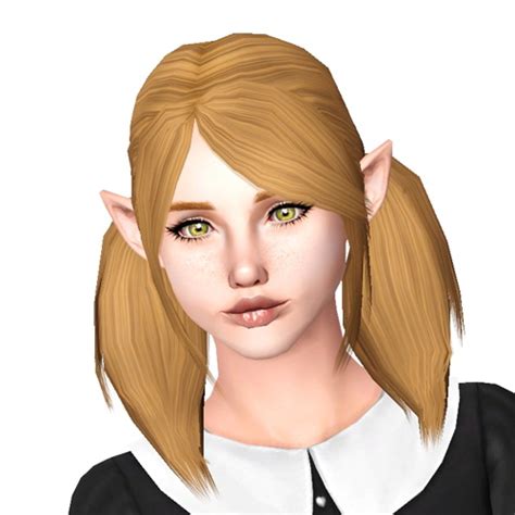 Mod The Sims Steampunk Pigtails Hairstyle For Sims 4
