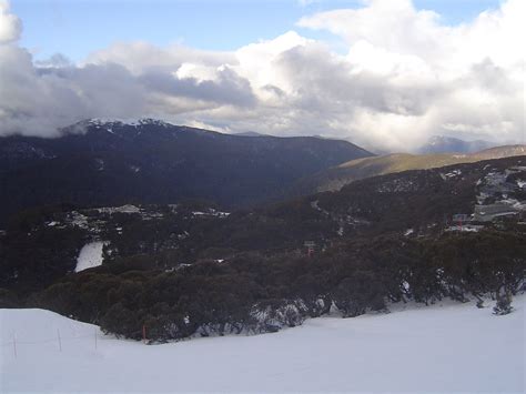Mount Buller View Looking Around Mount Buller In Winter