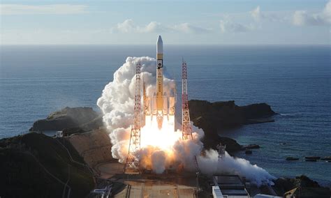 In Pictures First Arab Space Mission To Mars Launches From Japan