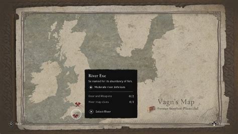 Assassins Creed Valhalla River Map Clues List Of All River Raids