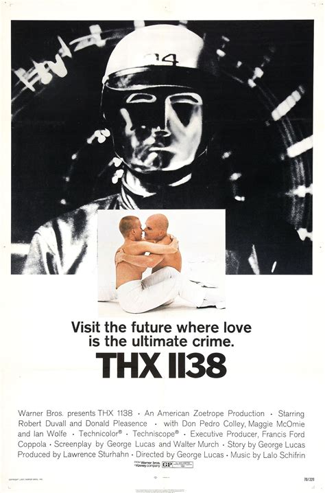 Zoetrope, brave new world, donald pleasance, dystopia, film, francis ford coppola, george lucas, maggie mcomie, movie reviews, movies, robert duvall, science fiction, star wars, thriller, thx 1138 on april 7, 2014 by. THX 1138 (1971) - C@rtelesmix