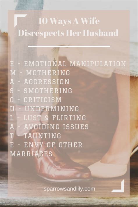 10 ways you re unknowingly disrespecting your husband and how to stop