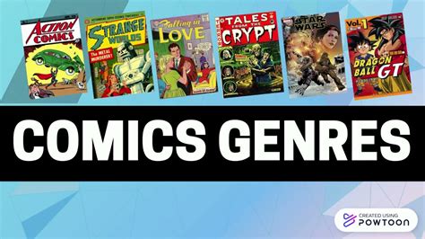 Comics Genres In Minutes Youtube