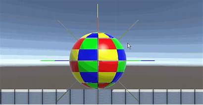 Sphere Distance Rotating Rotate Rolling Based Its