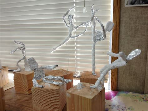 Plaster Olympic Sculptures In Progress K 6 Artk 6 Art