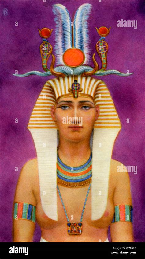 Hatshepsut La Antigua Reina Egipcia De La Xviii Dinastía Siglo Xv Ac 1926 Artista