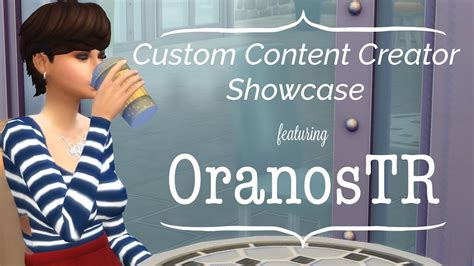 Sims 4 Custom Content Creator Showcase Oranostr Youtube