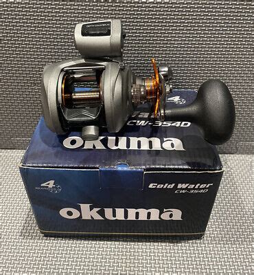 Okuma Coldwater D Low Profile Line Counter Right Handed Baitcaster