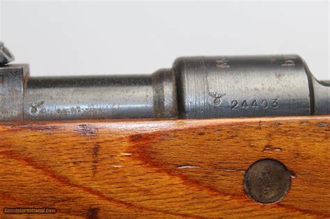 Wwii Nazi Byf 45 Code Mauser K98 Bolt Action Rifle German World War Ii