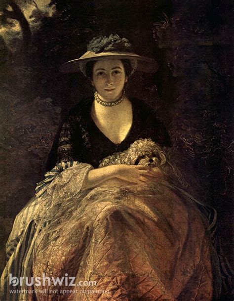 Portrait Of Nelly Obrien By Joshua Reynolds Oil Painting Reproduction