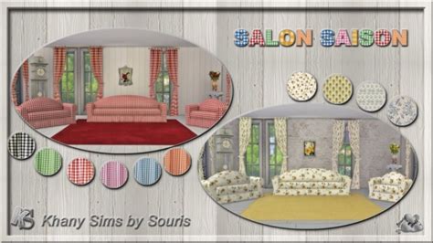 Saison Livingroom By Souris At Khany Sims Sims 4 Updates