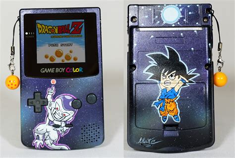 Custom Dragon Ball Z Game Boy Color All Hand Painted Rgameboy