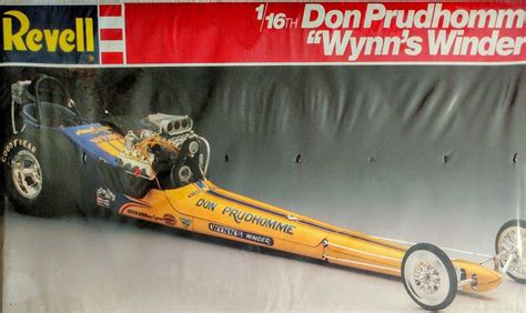 Revell 116 Scale Don Prudhomme Wynns Winder Aafd Rail Dragster Nib