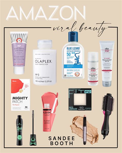 amazon beauty products skincare and haircare viral products